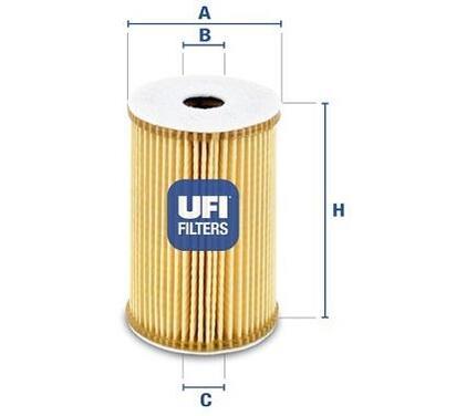 25.151.00
UFI
Filtr oleju
