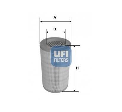 27.A72.00
UFI
Filtr powietrza
