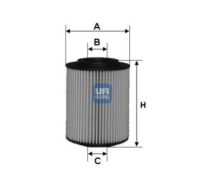 25.054.00
UFI
Filtr oleju
