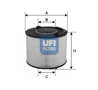 26.015.00
UFI
Filtr paliwa
