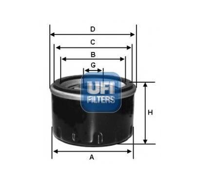 23.127.04
UFI
Filtr oleju
