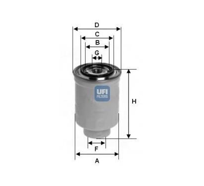 24.452.00
UFI
Filtr paliwa
