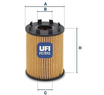 25.043.00
UFI
Filtr oleju
