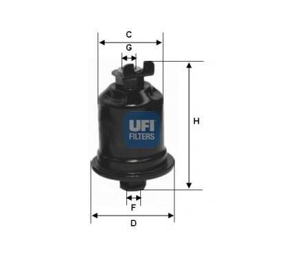 31.580.00
UFI
Filtr paliwa
