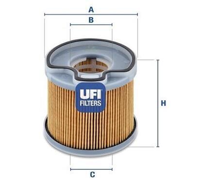 26.691.00
UFI
Filtr paliwa
