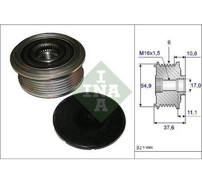 535 0123 10
INA
Alternator - sprzęgło jednokierunkowe
