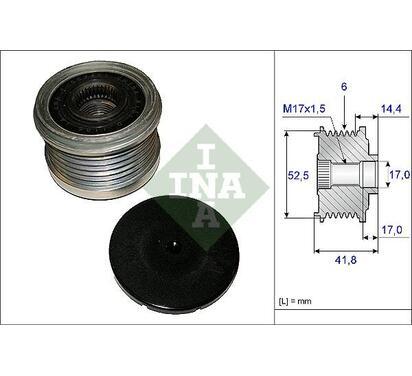 535 0147 10
INA
Alternator - sprzęgło jednokierunkowe
