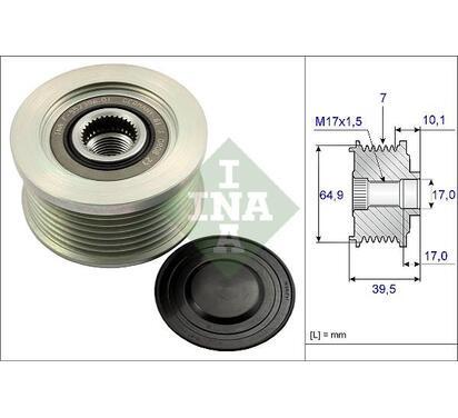 535 0177 10
INA
Alternator - sprzęgło jednokierunkowe
