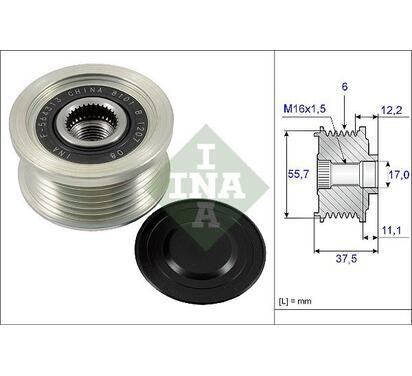 535 0226 10
INA
Alternator - sprzęgło jednokierunkowe
