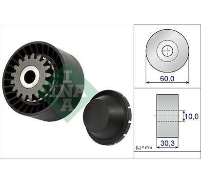 531 0811 10
INA
Rolka napinacza, pasek klinowy wielorowkowy, Micro-v
