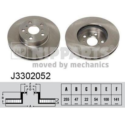 J3302052
NIPPARTS
Tarcza hamulcowa
