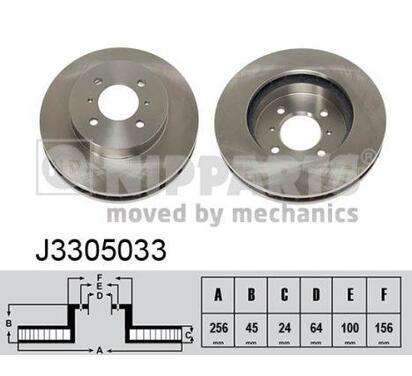 J3305033
NIPPARTS
Tarcza hamulcowa
