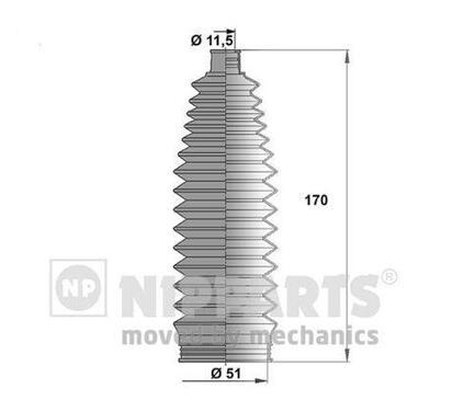 J2842029
NIPPARTS
Osłona drążka kierowniczego
