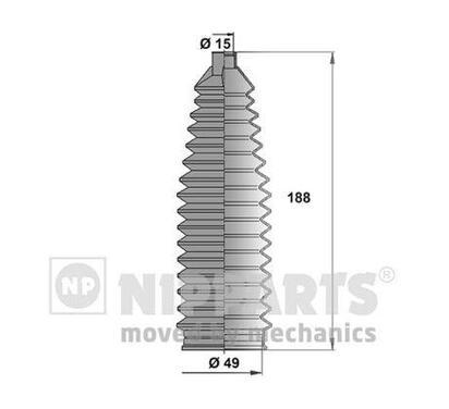J2842022
NIPPARTS
Osłona drążka kierowniczego
