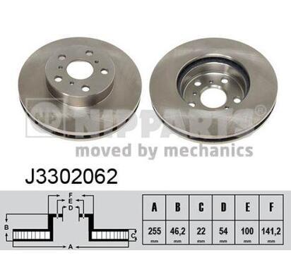 J3302062
NIPPARTS
Tarcza hamulcowa
