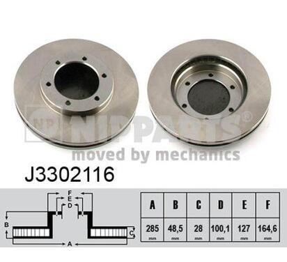 J3302116
NIPPARTS
Tarcza hamulcowa
