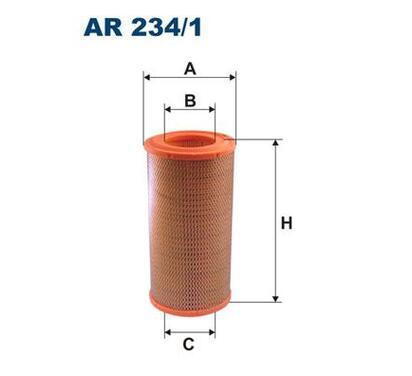 AR 234/1
FILTRON
Filtr powietrza
