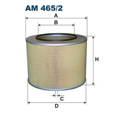 AM 465/2
FILTRON LKW
Filtr powietrza
