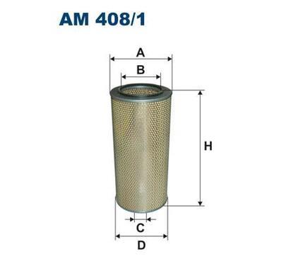 AM 408/1
FILTRON LKW
Filtr powietrza
