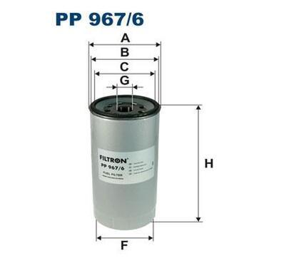 PP 967/6
FILTRON LKW
Filtr paliwa
