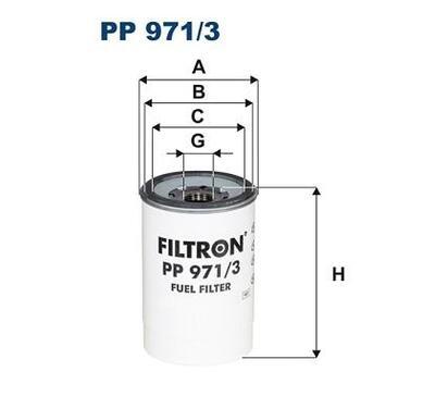 PP 971/3
FILTRON LKW
Filtr paliwa
