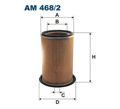 AM 468/2
FILTRON LKW
Filtr powietrza
