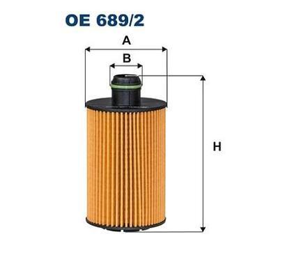 OE 689/2
FILTRON
Filtr oleju
