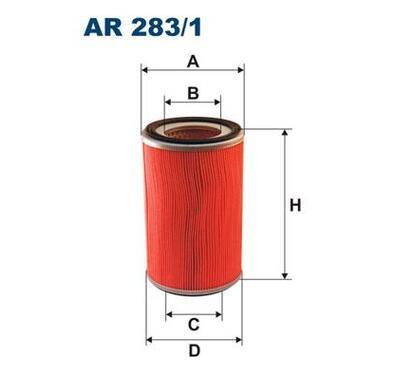 AR 283/1
FILTRON
Filtr powietrza
