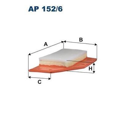 AP 152/6
FILTRON
Filtr powietrza
