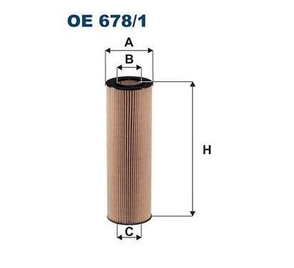 OE 678/1
FILTRON LKW
Filtr oleju
