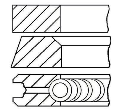 08-433400-00
FM GOETZE
Zestaw pierścieni tłokowych

