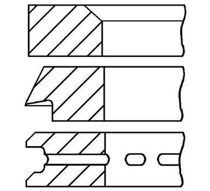 08-530400-00
FM GOETZE
Zestaw pierścieni tłokowych
