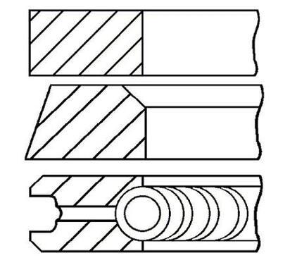 08-428700-00
FM GOETZE
Zestaw pierścieni tłokowych
