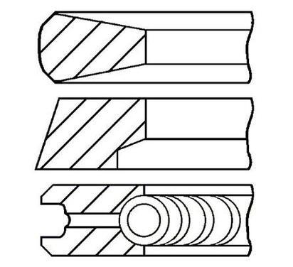 08-523108-00
FM GOETZE
Zestaw pierścieni tłokowych
