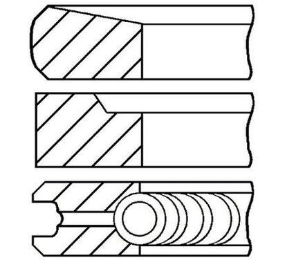 08-431707-00
FM GOETZE
Zestaw pierścieni tłokowych

