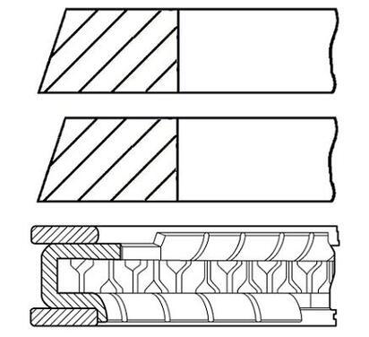 08-427600-00
FM GOETZE
Zestaw pierścieni tłokowych
