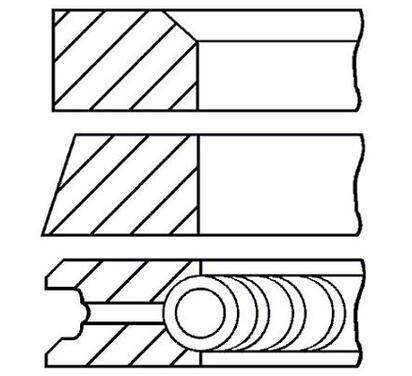 08-527500-00
FM GOETZE
Zestaw pierścieni tłokowych
