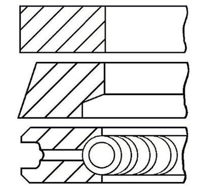 08-529300-00
FM GOETZE
Zestaw pierścieni tłokowych

