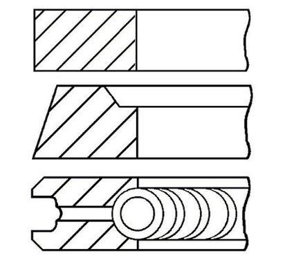 08-431800-00
FM GOETZE
Zestaw pierścieni tłokowych
