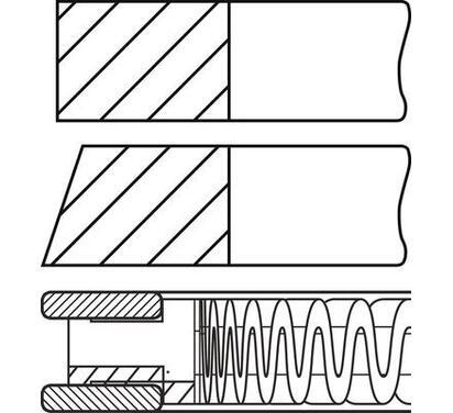08-426100-00
FM GOETZE
Zestaw pierścieni tłokowych
