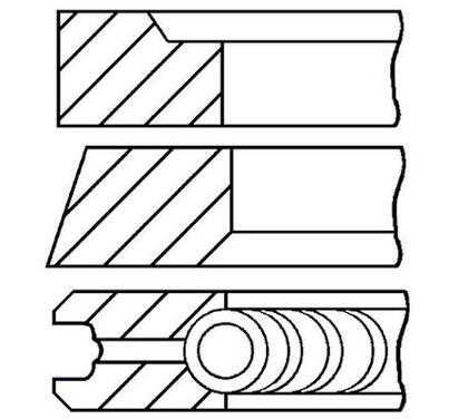 08-421007-00
FM GOETZE
Zestaw pierścieni tłokowych
