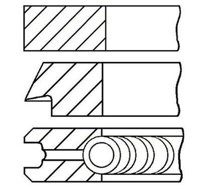 08-439200-00
FM GOETZE
Zestaw pierścieni tłokowych
