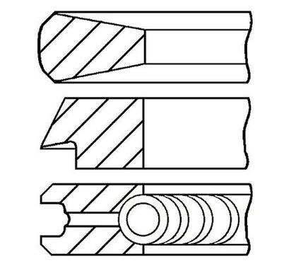 08-433600-00
FM GOETZE
Zestaw pierścieni tłokowych
