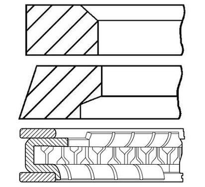 08-433700-00
FM GOETZE
Zestaw pierścieni tłokowych

