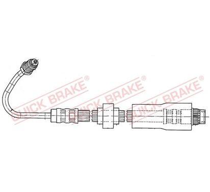 37.930
QUICK BRAKE
Przewód hamulcowy elastyczny
