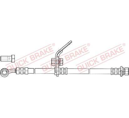 50.845X
QUICK BRAKE
Przewód hamulcowy elastyczny

