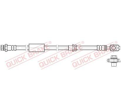 58.833X
QUICK BRAKE
Przewód hamulcowy elastyczny

