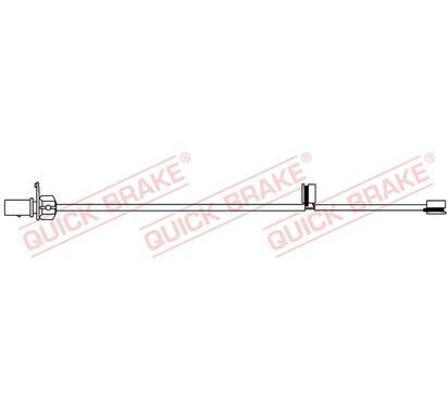 WS 0371 A
QUICK BRAKE
Styk ostrzegawczy, zużycie okładzin hamulcowych
