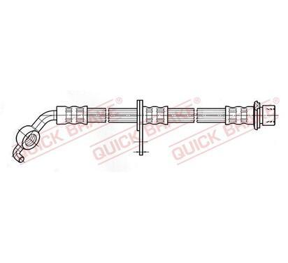 50.831
QUICK BRAKE
Przewód hamulcowy elastyczny
