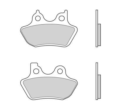 07HD16CC
BREMBO
Klocki hamulcowe
